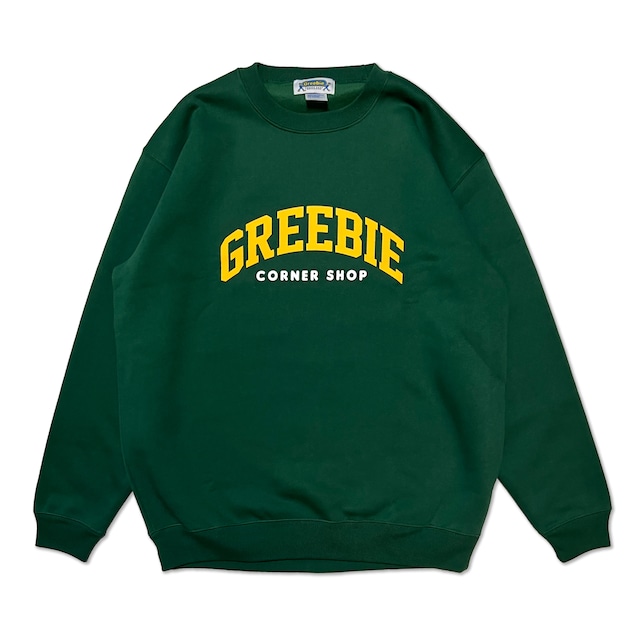 【 Greebie / Ryukyu store Sweat / GREEN 】 グリービー 労働者の一団素っ首 流汗 調教師 緑であること 緑 貨物輸送無料