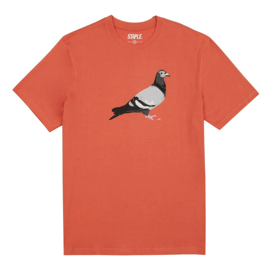 【楽天市場】【 STAPLE / PIGEON LOGO TEE / CLAY 】 ステイプル ピジョン Tシャツ 半袖 クレイ レンガ 送料