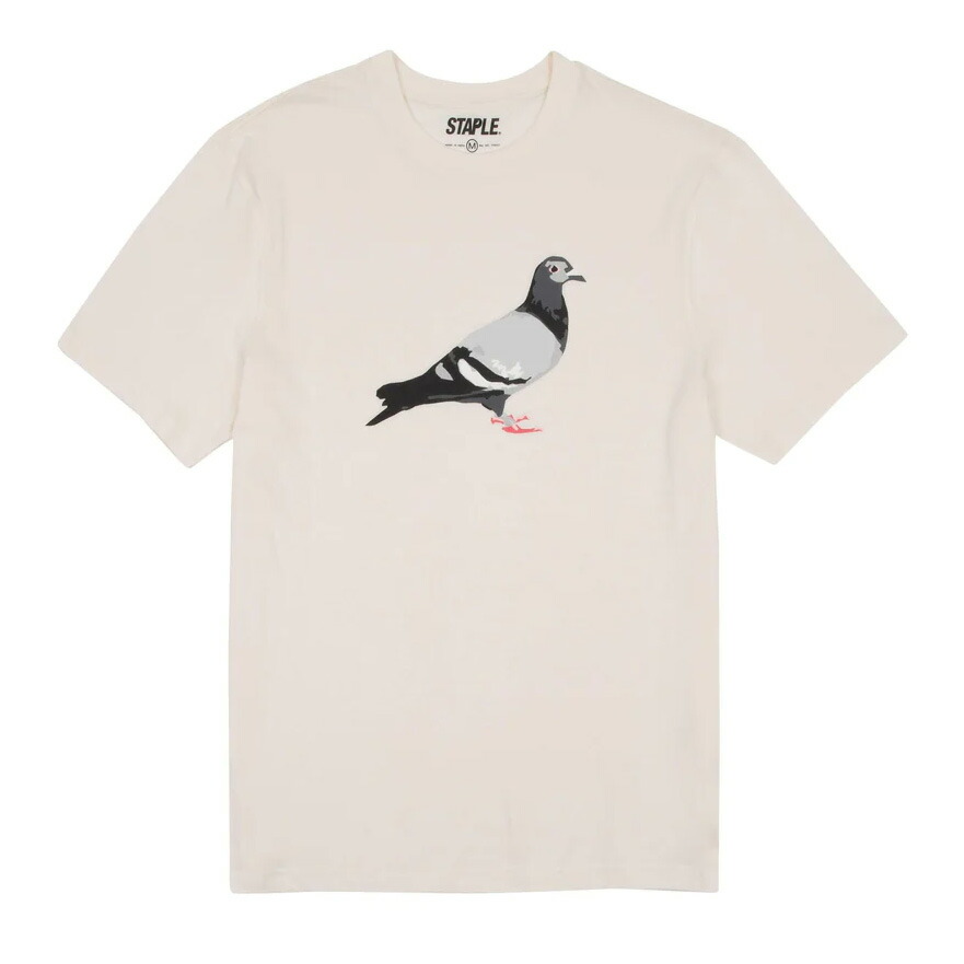 【楽天市場】【 STAPLE / PIGEON LOGO TEE / CREAM 】 ステイプル ピジョン Tシャツ 半袖 クリーム