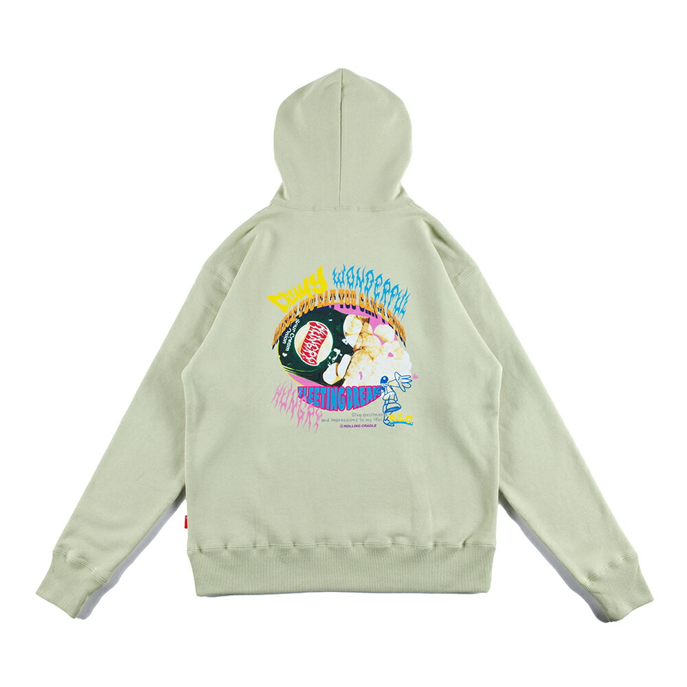 【 ROLLING CRADLE / CHIPS HOODIE / LIME 】 ローリングクレイドル ロリクレ スウェット パーカー フーディ ライム グリーン 緑 くすみカラー 送料無料｜OHCA clothing　店