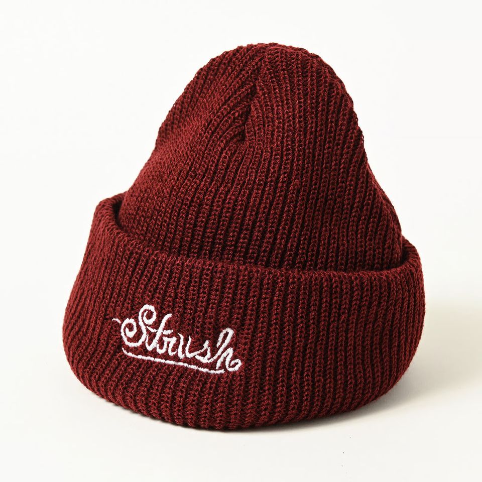 楽天市場】【 STRUSH / SIGNATURE EMB BEANIE / BLACK 】 スト