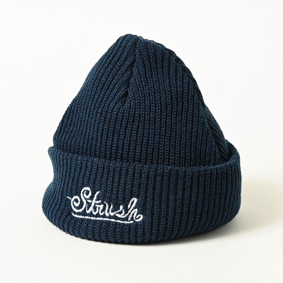 楽天市場】【 STRUSH / SIGNATURE EMB BEANIE / BLACK 】 スト