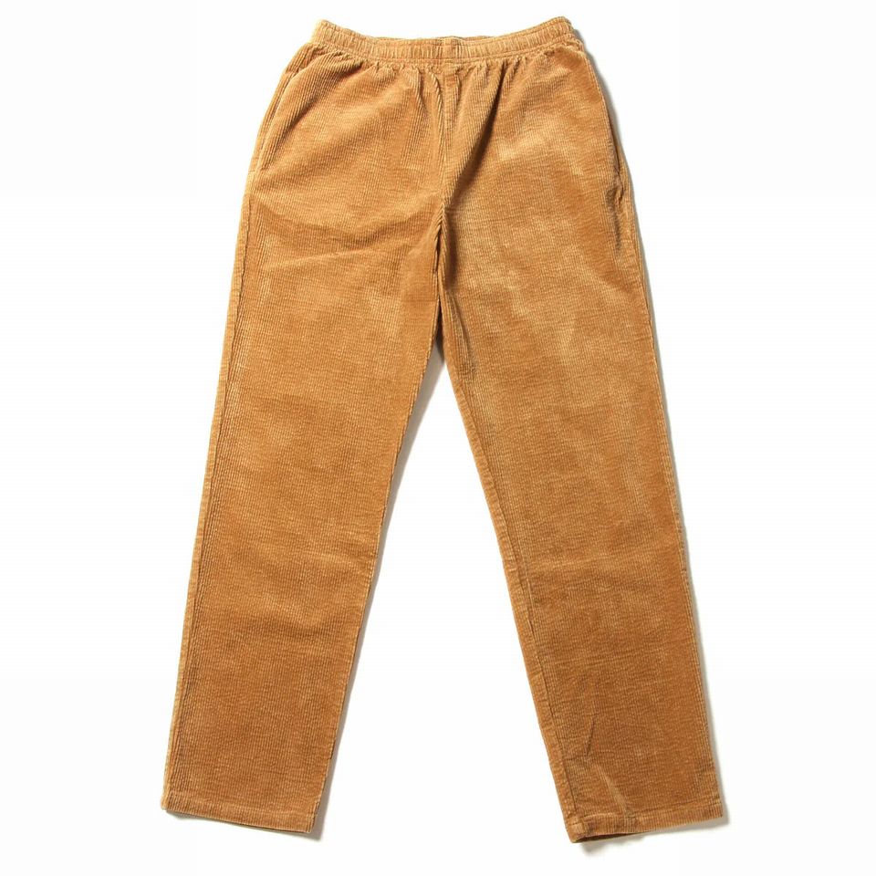 【 TOY MACHINE / STRETCH CORDUROY SKATE PANTS / BEIGE 】 トイマシーン パンツ コーデュロイ ストレッチ ベージュ|OHCA clothing 店