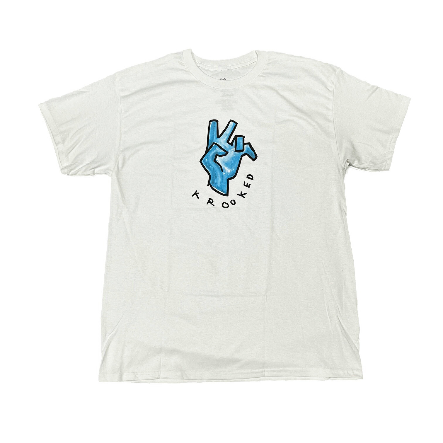 KROOKED シャツ Krooked Style Navy T-Shirt | Zumiez