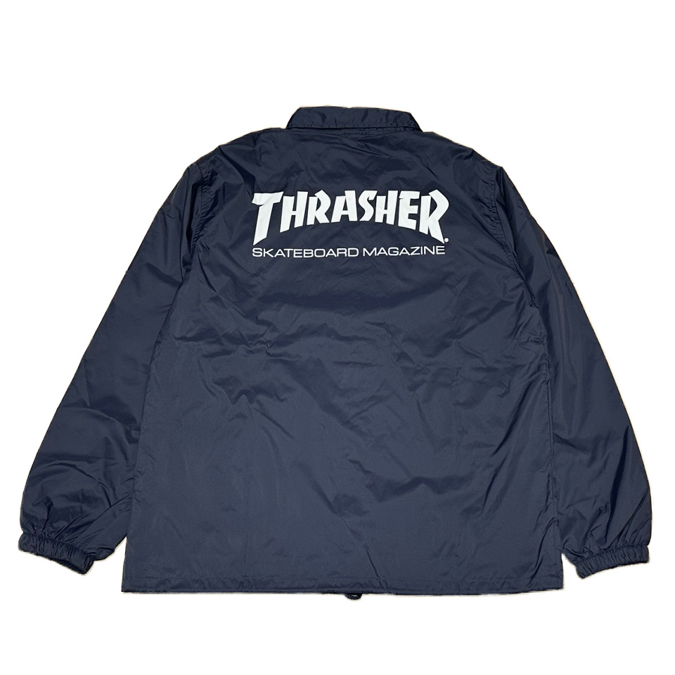 楽天市場】【 THRASHER / MAG LOGO COACH JACKET / BLACK