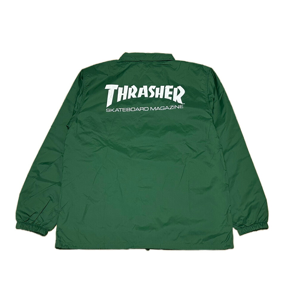 THRASHER スラッシャー コーチジャケット Mサイズ 裏ボア 黒