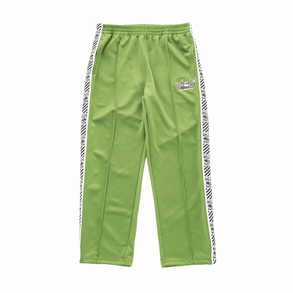 【 TOY MACHINE / OG MONSTER TRACK PANT / OLIVE 】 トイマシーン ジャージ パンツ トラックパンツ オリーブ 緑 スケートボード｜OHCA clothing　店