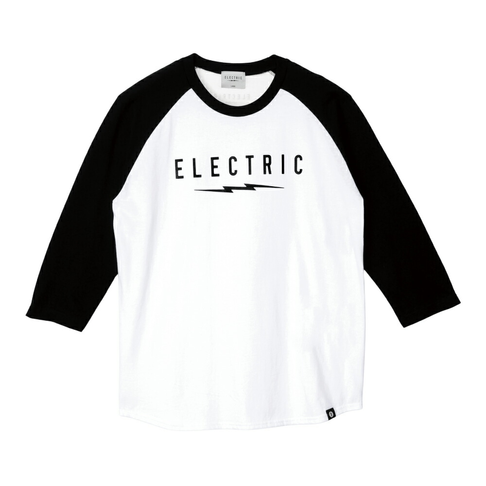 【楽天市場】【 ELECTRIC / UNDERVOLT 3/4 RAGRAN / WHITE × BLACK 】 エレクトリック 7分丈