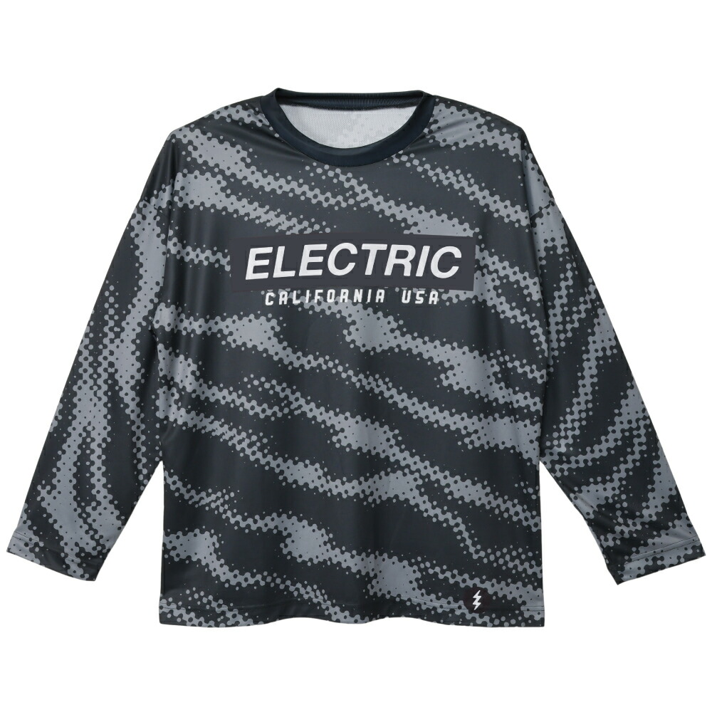 ELECTRIC ドライロングスリーブTシャツ エレクトリック CHECKER