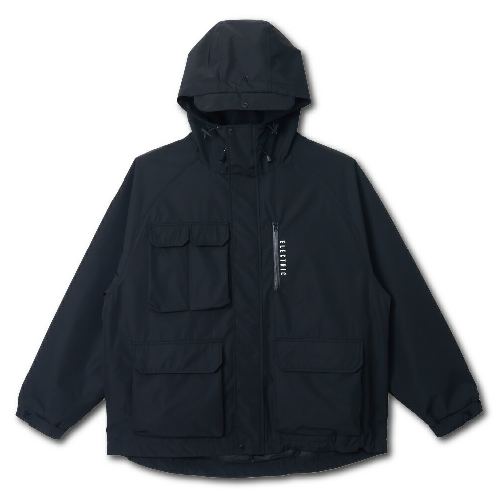 楽天市場】ELECTRIC 3L WIND BRAKER BLACK 3レイヤーウィンド