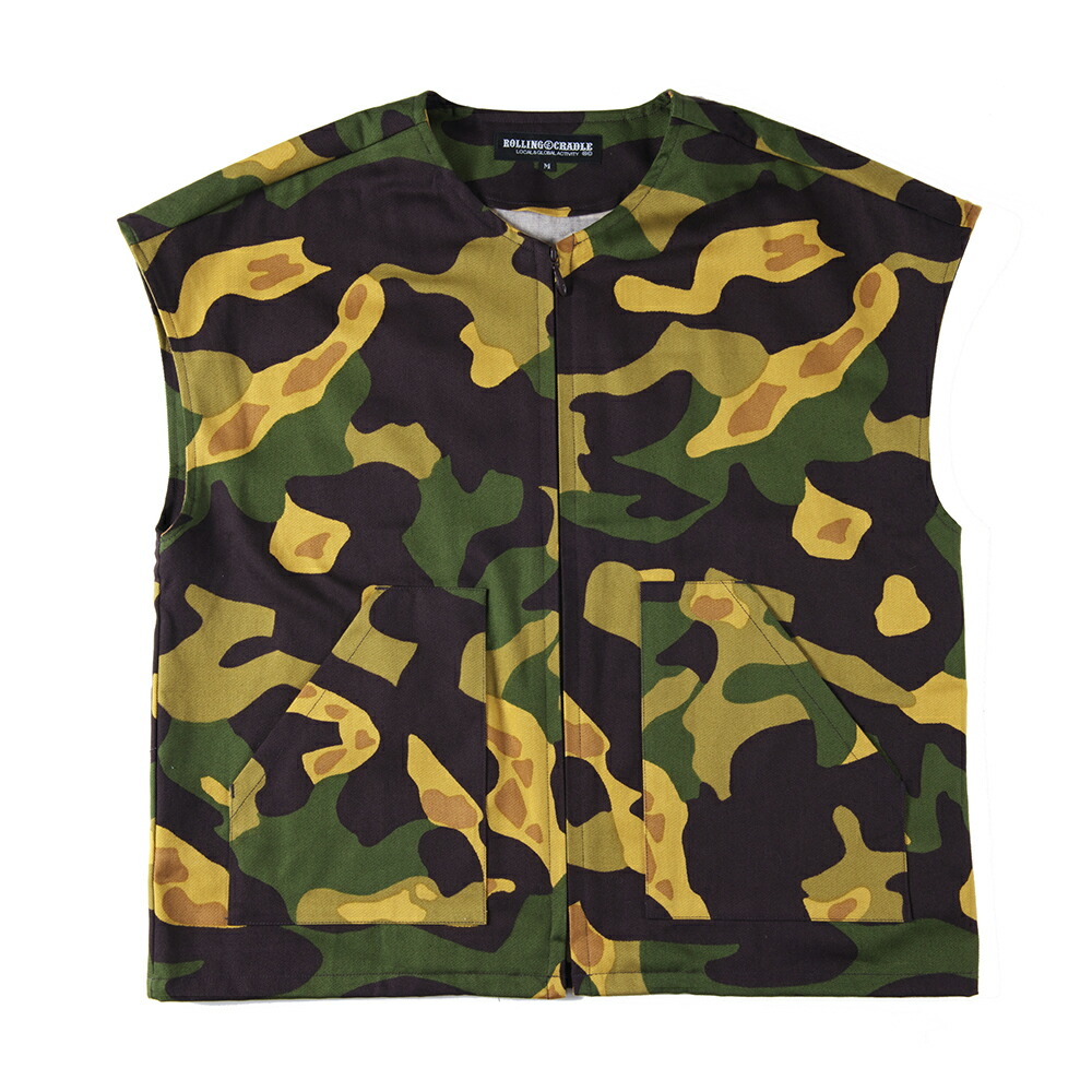 楽天市場】【 ROLLING CRADLE / GARA VEST / LEOPARD