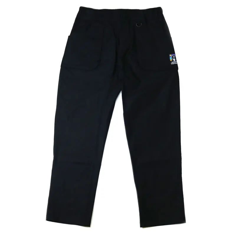 【 SABBAT13 / OUT GRAVE CLIMBING PANTS / BLACK 】 サバトサーティーン サバト13 サバト ズボン下 クライミングズボン下 伸ばすこと ビッグ衣嚢 テーパード 黒いこと 黒 貨物輸送無料