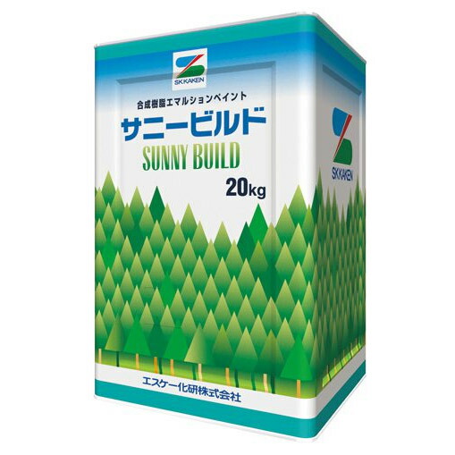 サニービルドEX 標準尺度色SR色つや 艶消 20kg エスケー化研/えの具/EP/室内装飾/水溶性/JIS公許/防火お墨付き/低VOC