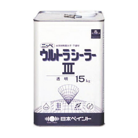 楽天市場】【水性ハイブリッドシーラー】 クリヤ 15kgセット : ペンキ
