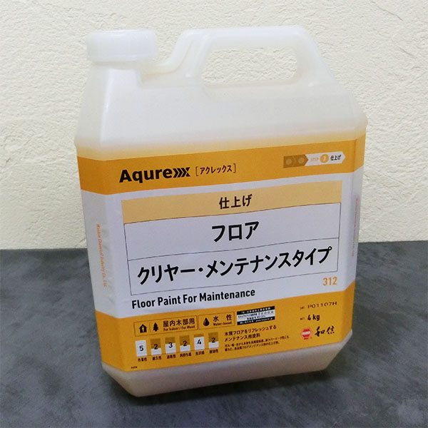 楽天市場】Aqurex 木部用ウレタン ツヤ消 3.5kg(約40平米/1回塗り)アク