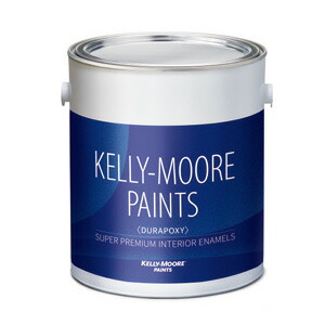 デュラポキシー　フラット(艶消し)　3.8L(約16平米/2回塗り) ケリーモアペイント/Kelly-moore-Paints/インテリアペイント/アクリル/ケリーモア/エンバイロコート｜塗料専門店オンラインshop大橋塗料