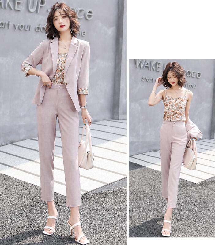 送料無料 スーツ レディース パンツスーツ 夏 ビジネススーツ 洗える 3点セット ジャケット パンツ 花柄キャミソール 可愛い 大きいサイズ リクルート 面接 Ol 通勤服 オフィス 仕事 セレモニースーツ フォーマル ママスーツ 母親 お呼ばれ 入園式 卒園式 Aplusfinance