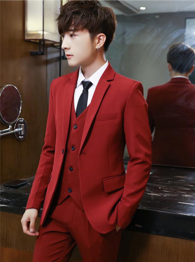 送料無料 メンズスーツ フォーマルスーツ 3点セット ジャケット パンツ ベスト シャツ 3ピーススーツ メンズ カジュアルスーツ 紳士服 披露宴 冠婚葬祭 スリムスーツ ビジネス スタイリッシュ セットアップ 結婚式 通勤 パーティ 卒業式 入学式 入社式 新生活