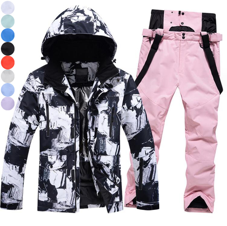 【新品大売り出し】メンズスノボウェア スノーボード御召しもの 男女兼用 生あたたかい レディース スキーの板御召しもの お一揃い 上下書き割り 上衣 ズボン下 激安 韓国風ゲーム盤御召しもの スノボーウェア 好いたらしい ペアスノーウェア スノボ 御召しもの スノーボード スキーの板 山登り 雪命のせんたく 大層らしい大きさ