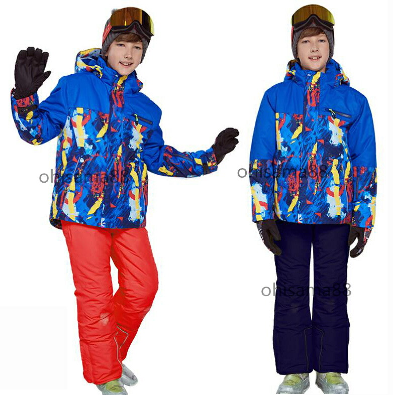 【送料無料】スノボウェア 子供服 雪服 暖かい スキーウェア 男の子 上下セット 子供 雪遊び スノーウェア スキー ウェア キッズ スノーボードウェア 子供スノーウエア 2点セット ジャケット パンツ 女の子 キッズスキーウェア スノボ ジュニア 防水 ボードウェア 7,928円