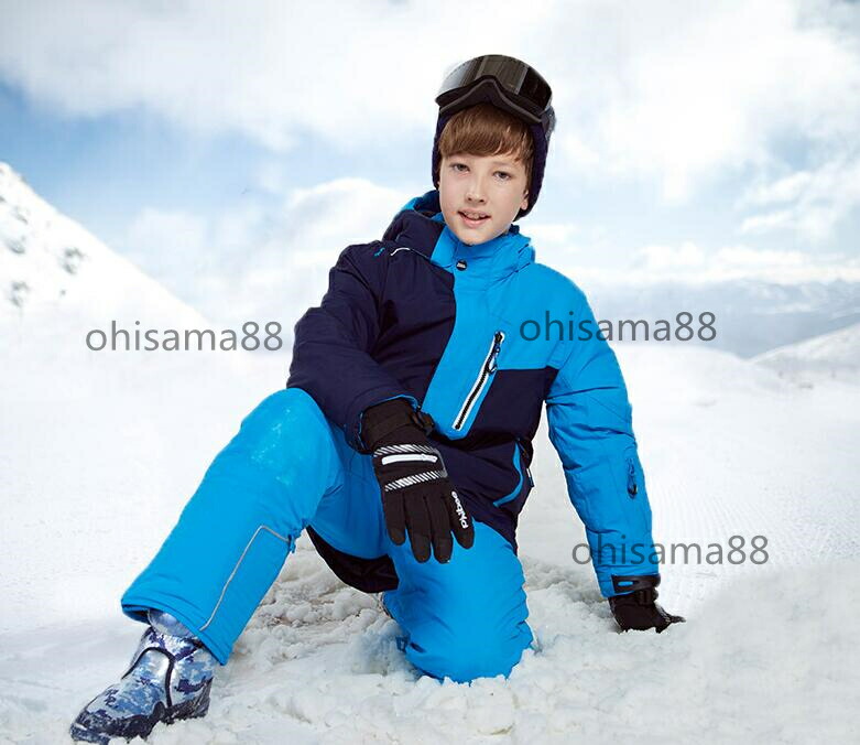 【送料無料】スキーウェア 子供服 防水 ボードウェア 雪服 暖かい 上下セット 男の子 スノーボードウェア 2点セット ジャケット パンツ スノボ ジュニア キッズスキーウェア スノボウェア 子供 雪遊び スノーウェア スキー ウェア キッズ 子供スノーウエア