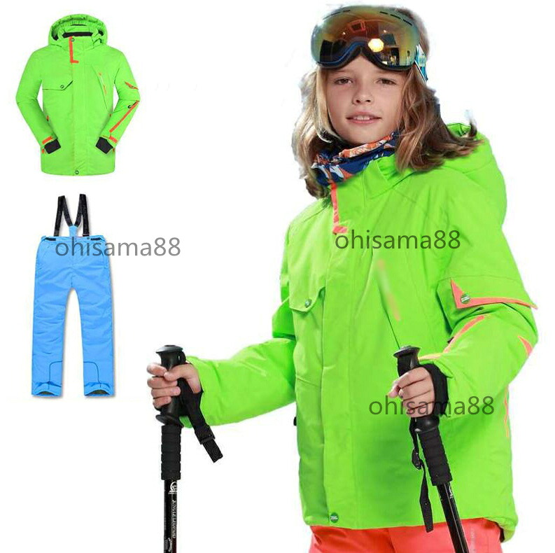 【送料無料】キッズスキーウェア スノボ 雪服 子供服 暖かい スキーウェア 子供 雪遊び 上下セット 子供スノーウエア 2点セット ジャケット パンツ 男の子 女の子 スキー ウェア スノーウェア ジュニア 防水 ボードウェア スノボウェア キッズ スノーボードウェア|おひさま