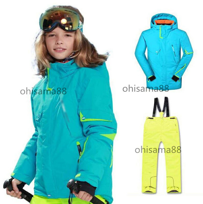 【送料無料】スキー ウェア スノーウェア 男の子 女の子 キッズスキーウェア スノボ 雪服 子供服 暖かい スキーウェア 子供 雪遊び 上下セット 子供スノーウエア 2点セット ジャケット パンツ ジュニア 防水 ボードウェア スノボウェア キッズ スノーボードウェア