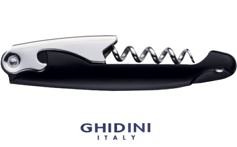 楽天市場】ソムリエナイフ オールステンレス Ghidini（伊）お値段以上の高品質【ゆうパケット便送料無料】 : ヨーロッパ道具金物Shop