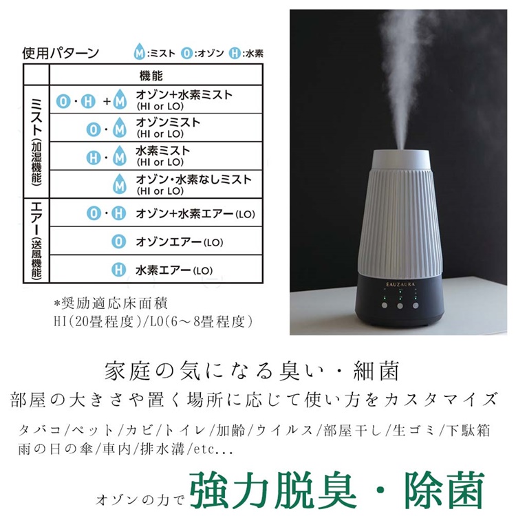 永遠の定番 新品未使用 未開封 RHIZOA《エアジー》水素オゾン生成機能