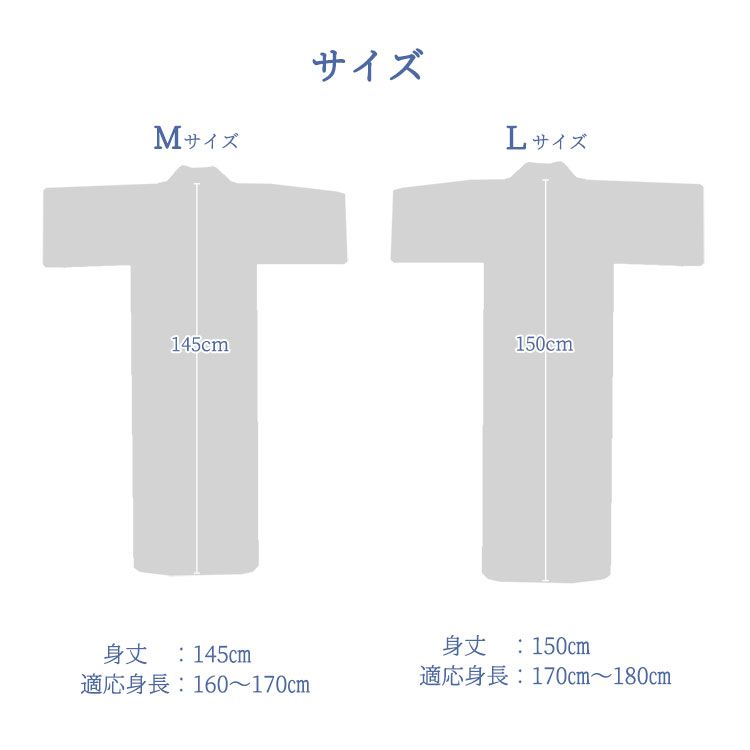 楽天市場 浴衣 部屋着 寝間着 リネン浴衣 メンズ レディース 白 ホワイト 濃紺 男女兼用 2柄 2サイズ 旅館 入院着 和装 Mサイズ Lサイズ 大喜賑 おおきに