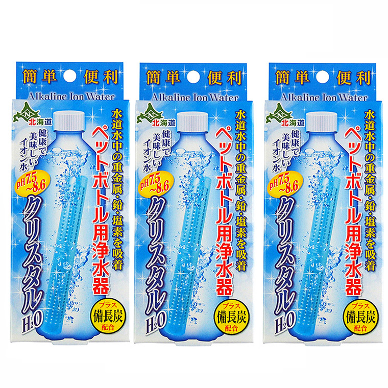 【楽天市場】クリスタルH2O ペットボトル用浄水器 アルカリイオン 