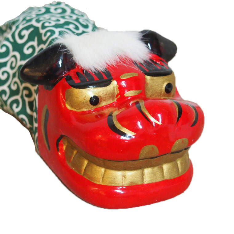 楽天市場】踊る獅子舞 P-1600-SS グリーン、ゴールド、レッドからお