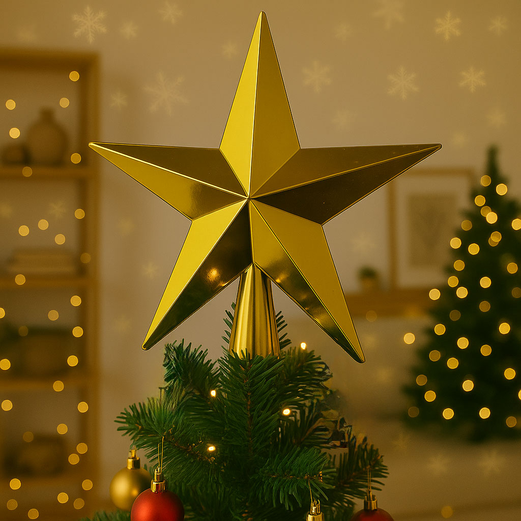 楽天市場】クリスマス ツリー オーナメント プラツリートップSI