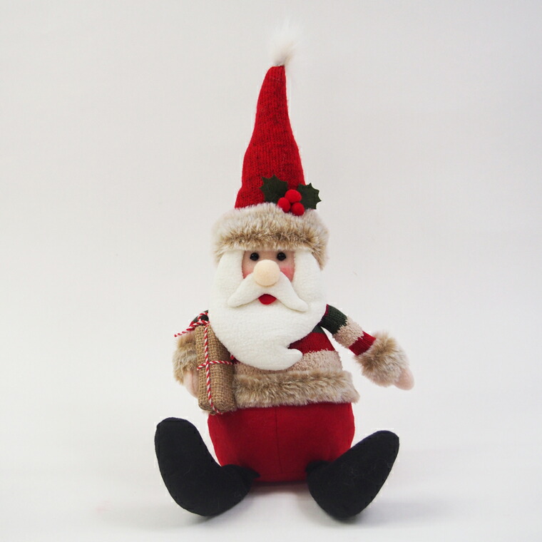 楽天市場】函館クリスマスファクトリー ノルディックサンタ M レッド