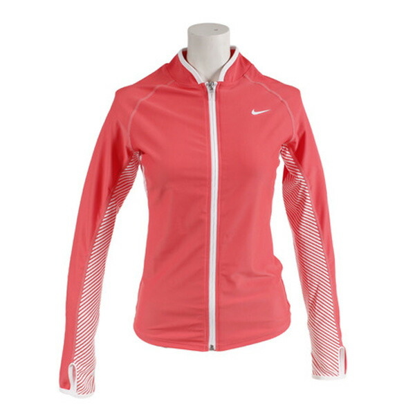 楽天市場 ナイキ Nike レディース Uv F Zラッシュガード レディース ラッシュガード 05 ラッシュコーラル オオミヤスポーツ 楽天市場店