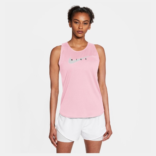 楽天市場 ナイキ Nike ウィメンズ スウッシュ ラン タンク トップ レディースランニングtシャツ Cz9312 663 ピンクフォーム ファイアベリー リフレクトシルバー オオミヤスポーツ 楽天市場店