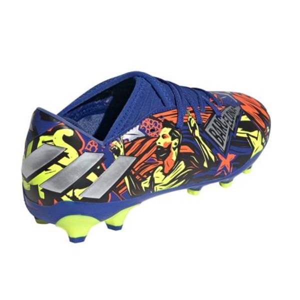 アディダス Adidas ネメシス メッシ 19 3 Hg Ag J 息サッカースパイク Fy3594 分隊ロイヤル青み シルバーメタリック ソーラー黄色であること Bairien Yamagata Jp