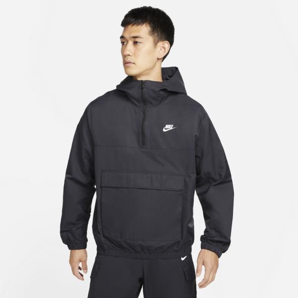 ナイキ Nike NSW CE UL アノラック フーディ ジャケット ウインドブレーカージャケット DA0012-010(ブラック/(ホワイト))|オオミヤスポーツ 店