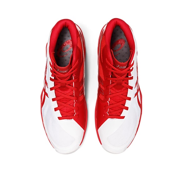 予約】 アシックス asics V-SWIFT FF MT 3 ユニセックス バレーボールシューズ 1053A044-101 ホワイト クラシックレッド  fucoa.cl