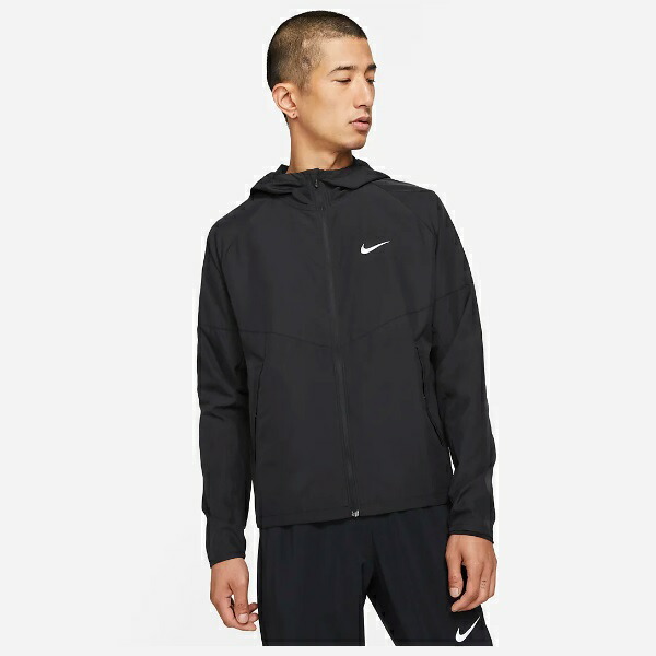 ナイキ NIKE レペル ランニング ジャケット　L（FN7285-010） 黒 ナイキ NIKE マイラー レペル ランニングジャケット メンズ