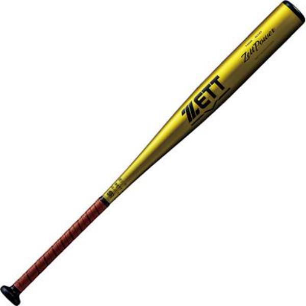 ゼット ZETT 硬式軽銀野球バット ZETTPOWER 硬式野球バット BAT11383-5301(黄色ゴールド)