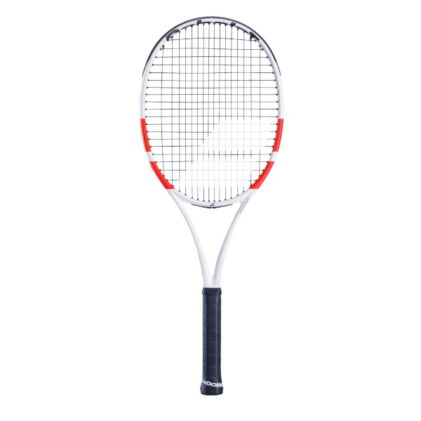 バボラ BABOLAT PURE STRIKE 98 16X19 硬式テニスラケット 101524-323(ホワイト/レッド/ブラック)