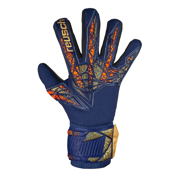 ロイシュ REUSCH アトラクト シルバー NC キーパーグローブ 5460255-4411(プレミアムブルー/ゴールド/ブラック)