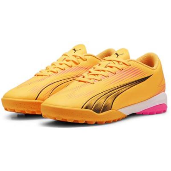 プーマ PUMA ウルトラ プレイ TT + MID JR ジュニアサッカートレーニングシューズ 10777403(Sun Stream/Puma Black/Sunset Glow)