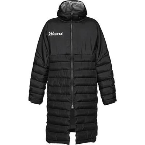 アスレタ ATHLETA ベンチコート サッカーベンチコート 04167-BLK(ブラック)