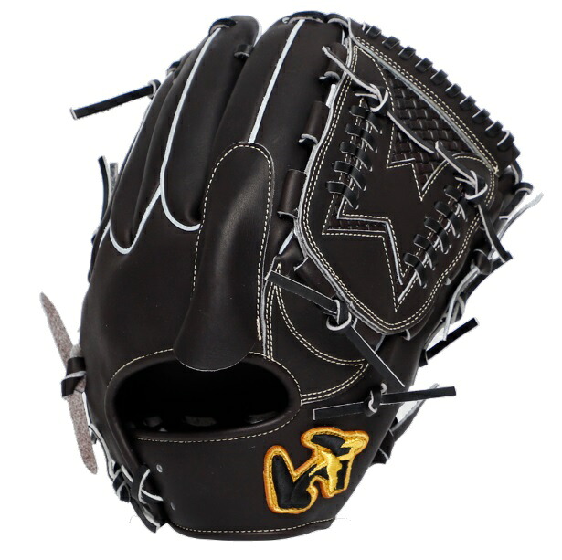 ワールドペガサス 硬式 グランドペガサス TOP ピッチャー用 硬式グローブ WGK5PT13-9890(BNブラック/ブラック)