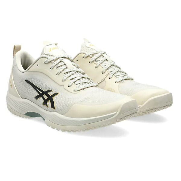 アシックス asics PRESTIGELYTE 5 OC (オムニ・クレー) 庭球シューズ 1043A021-200(Birch/Monument Blue)