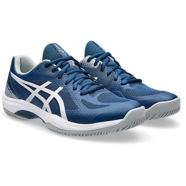 アシックス asics COURT HUNTER FF バドミントンシューズ 1071A111-400(Mako Blue/Gravel)