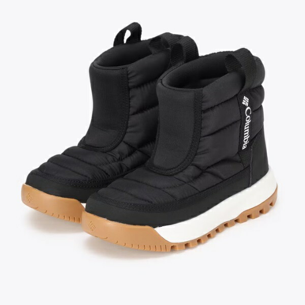 コロンビア Columbia ユース スノートロット ミッド ジュニアウィンターブーツ BY2238-010(Black Sea Salt)|オオミヤスポーツ 店