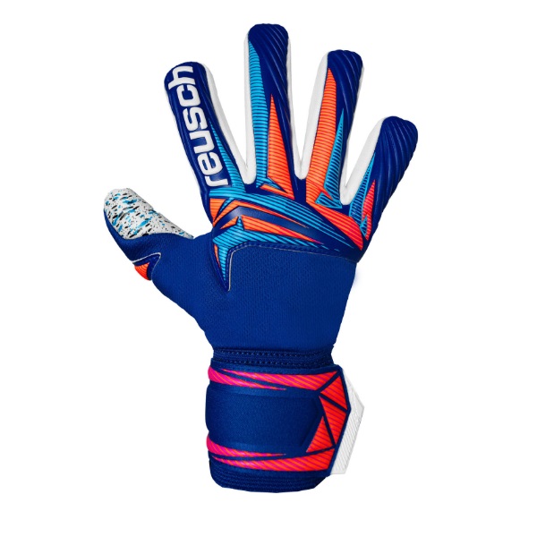 ロイシュ REUSCH アトラクト フュージョン NC キーパーグローブ 5670905-4126(シャープブルー/ホワイト/ショッキングオレンジ)